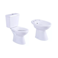 Combo de sanitarios Roca Italiana Capea inodoro, deposito y bidet 3 ag - Imagen 2