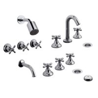 Juego griferia para Baño Fv Newport kit