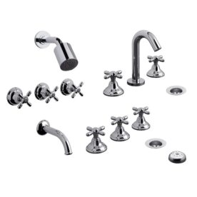 Juego griferia para Baño Fv Newport kit