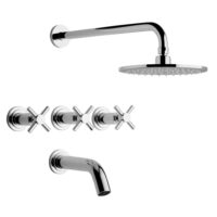 Griferia FV para bañera y ducha 0103/87 Temple