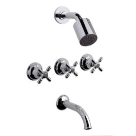 Griferia FV para bañera y ducha 0103/B2P Newport Plus