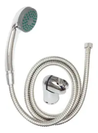 Duchador De Mano Cromado Con Soporte Y Flexible