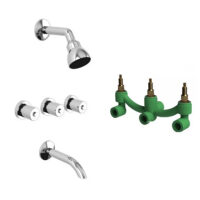 Griferia de Lluvia para Baño Roca Nevvis Termofusion