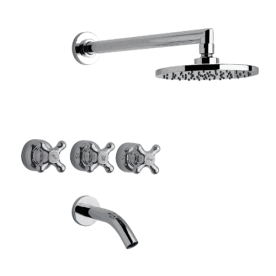 Griferia FV para bañera 0103/16 Malena