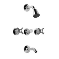 Griferia FV para Lluvia 0103/M3 Petalo Gris