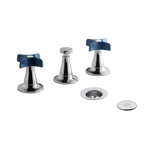 Griferia FV para Bidet 0295 M3 Petalo Azul