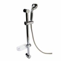 Barral Con Ducha Manguera Y Duchador De Mano Tauro Exterior Columna