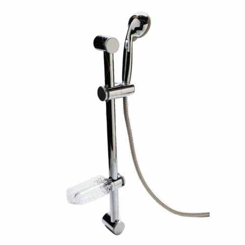 Barral Con Ducha Manguera Y Duchador De Mano Tauro Exterior Columna