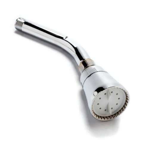 Lluvia y brazo para baño Tauro cromado