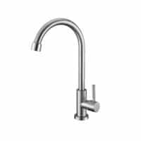 Griferia Cocina Pico Alto Un Agua Tauro 203