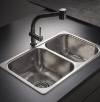 Bacha Doble Johnson 63 x 37 x 15 cm R 63 18 F Acero 304 - Imagen 2