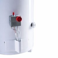 Termotanque Multigas Sherman 50 Lts de Pie blanco Superior - Imagen 2