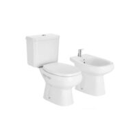 Combo de sanitarios Roca Monaco inodoro, deposito y bidet
