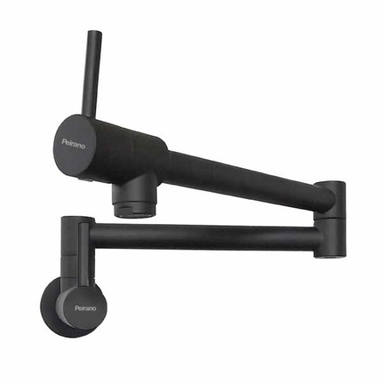 Monocomando Peirano para cocina Marbella Rebatible 52-121 Black