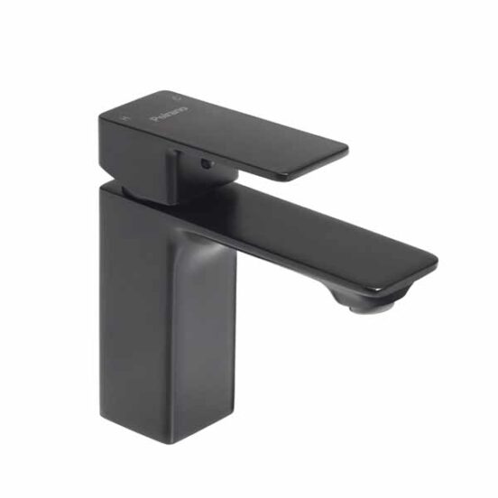 Monocomando Peirano para lavatorio Soria Black