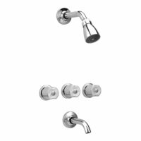 Griferia Peirano para bañera y ducha Malba