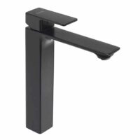 Monocomando Peirano lavatorio Soria Black Alto