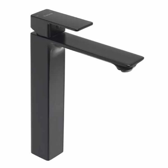 Monocomando Peirano lavatorio Soria Black Alto