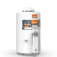 Termotanque gas Emege 50 Lts blanco Carga Superior