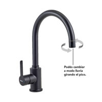 Monocomando Peirano para cocina Move Black 20-146N - Imagen 2