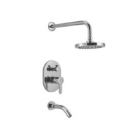 Monocomando Peirano para bañera y ducha Adra 80 - 203P Embutir