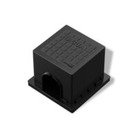 Caja Para Llave De Paso 20 X 20 X 16 Cm Polipropileno Waterplast